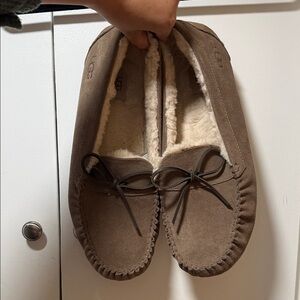 UGG Men's Tan Suede Loafers